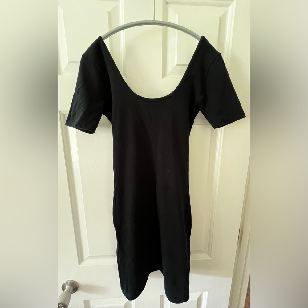 American apparel black dress